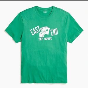 J.CREW EAST END TAP HOUSE T-SHIRT GREEN XXL 47-49 BNWT SO